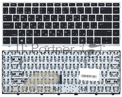 Клавиатура для ноутбука HP ProBook 640 G4 645 G4 черная