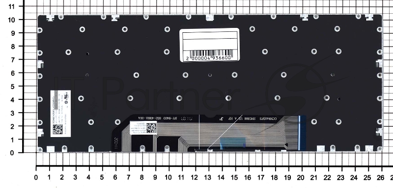 Клавиатура для ноутбука Lenovo Ideapad 130S-11IGM черная