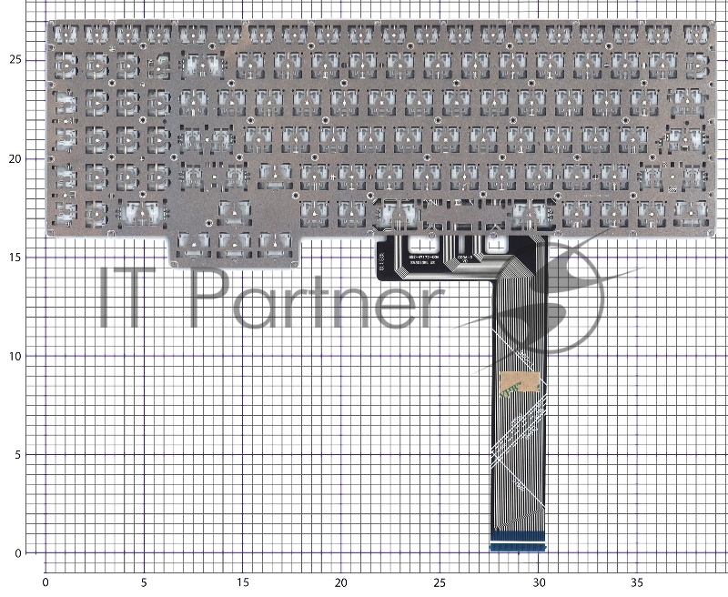 Клавиатура для ноутбука Lenovo Legion Pro 7 16IRX8 черная
