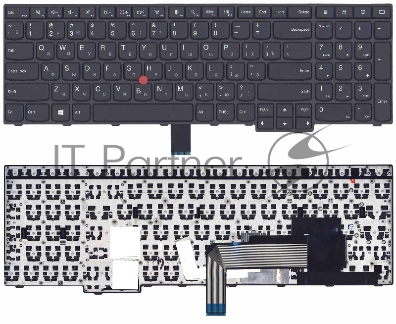 Клавиатура для ноутбука Lenovo Thinkpad Edge E550 E550C E555 E560 E565 черная