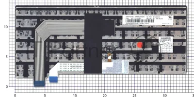 Клавиатура для ноутбука Lenovo Thinkpad T460S 13 черная без подсветки