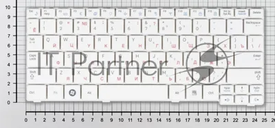 Клавиатура для ноутбука Samsung NF110 белый