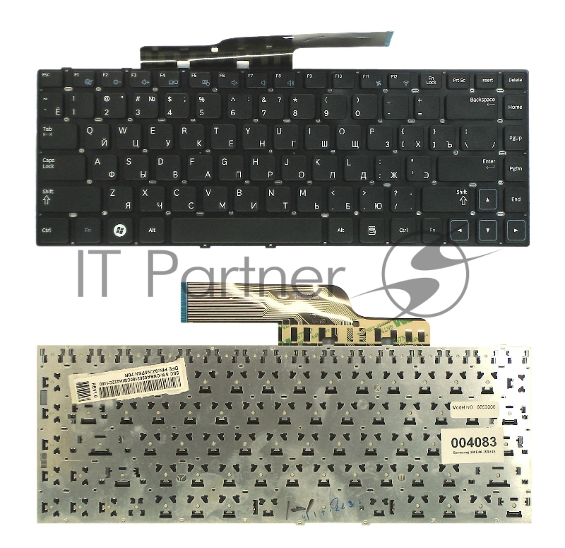 Клавиатура для ноутбука Samsung NP300E4A 300V4A черная