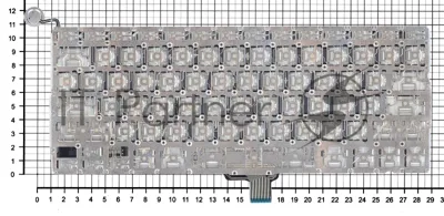 Клавиатура для ноутбука Apple Macbook A1342 2009/2010 белый 13,3" плоский Enter