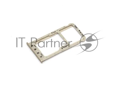 Лоток для SIM-карты Huawei Enjoy 7S золотой