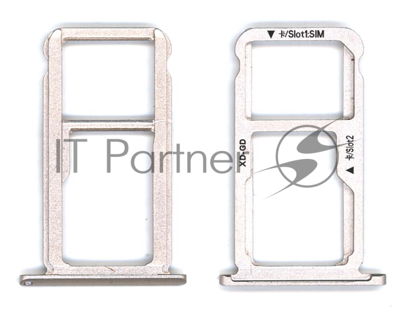 Лоток для SIM-карты Huawei GR5 2017 золотой