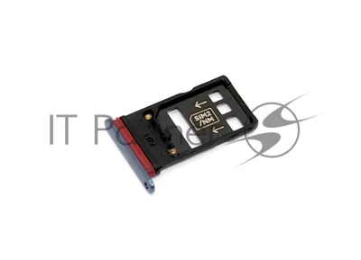 Лоток для SIM-карты Huawei Mate 20x синий