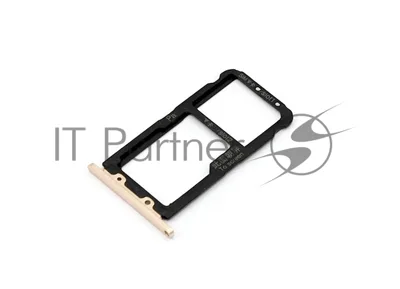 Лоток для SIM-карты Huawei Nova 3 золотой