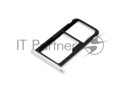 Лоток для SIM-карты Huawei P9 Lite 2017 серебристый