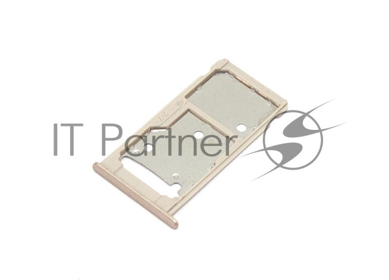 Лоток для SIM-карты Huawei Y7 2017 золотой