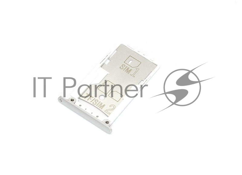 Лоток для SIM-карты Xiaomi Redmi Note 3 серебристый