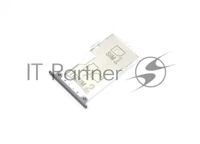 Лоток для SIM-карты Xiaomi Redmi Note 4 серый