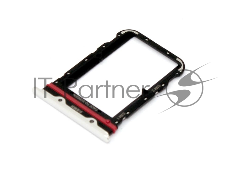 Лоток для SIM-карты Xiaomi Mi Note 10 серебристый