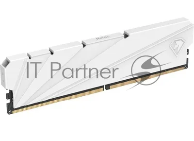 Оперативная память NETAC, DDR4, 16Gb (2x8GB), 3600MHz, CL18, DIMM, с радиатором, белый