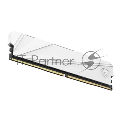Оперативная память NETAC, DDR4, 8Gb, 3600MHz, CL18, DIMM, с радиатором, белый