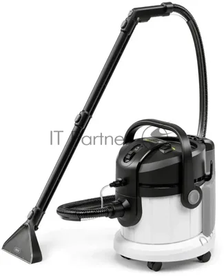 Пылесос моющий Karcher SE 4 *EU белый/черный, 1000 Вт, уборка влажная/сухая, пылесборник контейнер/мешок, 4 л
