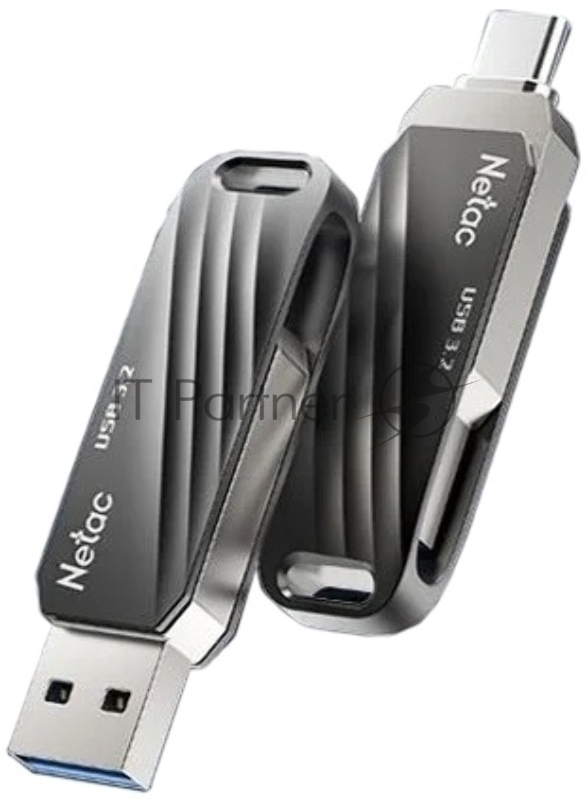 Флешка USB Netac US11 32Gb USB 3.0+TypeC Dual Flash