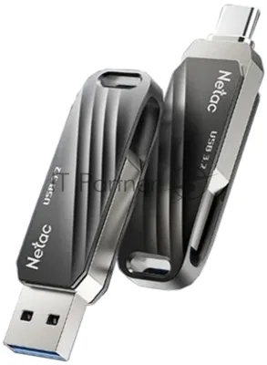 Флешка USB Netac US11 32Gb USB 3.0+TypeC Dual Flash
