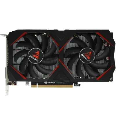 Видеокарта Biostar GeForce GTX 1660 SUPER, 6 GB GDDR6, 192 bit, DisplayPort, DVI-D, HDMI, GPU 1530 MHz