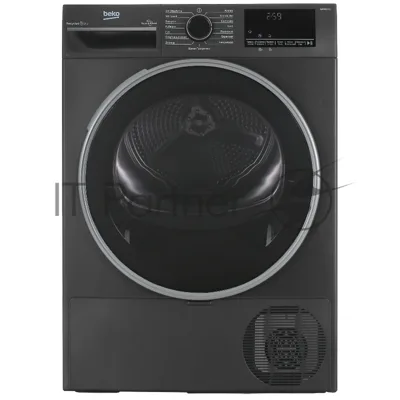 Сушильная машина Beko B3T47239A антрацит, 7 кг, сушка - тепловой насос, программ - 15, 59.7 x 84.6 x 54.3 см
