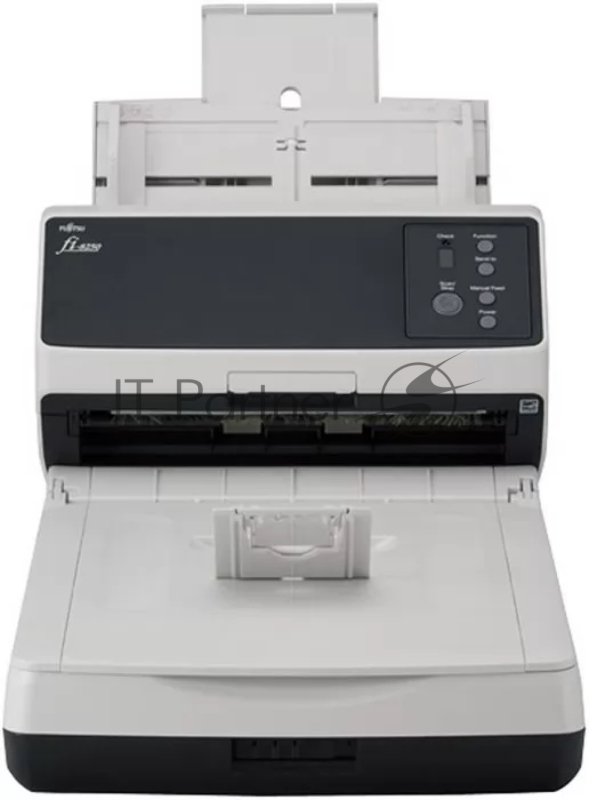 Сканер уровня рабочей группы Ricoh scanner fi-8250, 50 стр/мин, 100 изобр/мин, А4, двустороннее устройство АПД и планшетный блок, USB 3.2, светодиодная подсветка замена Fujitsu fi-7240