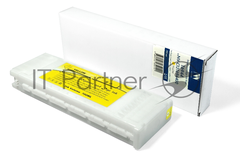 Картридж струйный NVPrint T6944 (NV-C13T694400) Yellow для Epson SureColor SC-T5200/T3200/T7200 (700 мл) совместимый