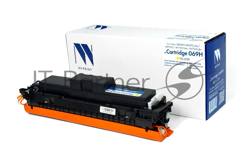 Картридж лазерный NVPrint совместимый NV-069H Yellow для Canon iSENSYS LBP673Cdw/MF750C/MF752Cdw/MF754Cdw (5500k)