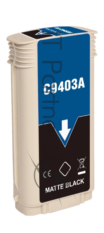 Картридж струйный NVPrint 72 (NV-C9403A) Matte Black для HP DesignJet T1100, T1120, T1200, T1300, T610, T620, T770, T790, T2300, T795 (130 мл)
