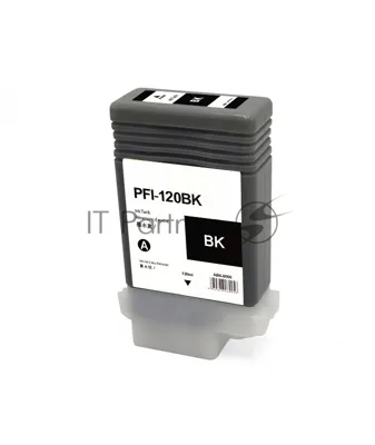 Картридж струйный NVPrint PFI-120BK (NV-2885C001) Black для Canon imagePROGRAF TM-200/205/300/305 (130 мл) совместимый