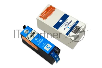 Струйный картридж NVPrint T40D2 (NV-C13T40D240) Cyan для Epson SureColor SC-T5100/T3100 (50 мл) совместимый