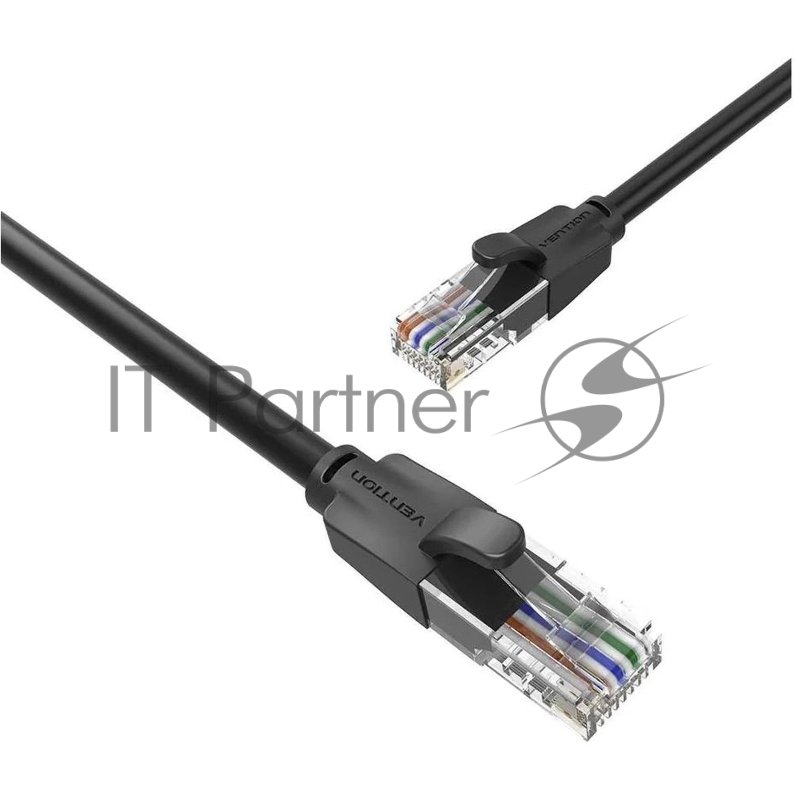 Патч-корд Vention прямой UTP cat.6, RJ45 - 8м. черный