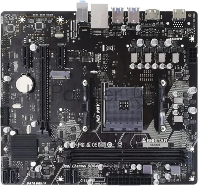 Материнская плата Biostar A520MT, AM4, AMD A520, 2xDDR4, 4xSATA, 1xPCIe 3.0 x16, 2xPCIe 3.0 x1, 1xDisplayPort, 1xHDMI, 1x 1Gb LAN, 4xUSB 3.2 Gen1, 2xUSB 2.0, 3x3.5 мм, 7.1, microATX