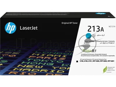 Картридж лазерный HP 213A Cyan Original LaserJet Toner Cartridge