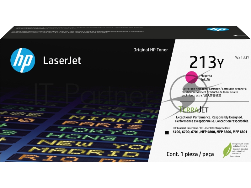 Картридж лазерный HP 213Y Magenta Extra High Yield Original LaserJet Toner Cartridge