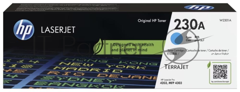 Картридж лазерный HP 230A Cyan Original LaserJet Toner Cartridge
