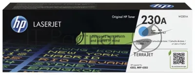Картридж лазерный HP 230A Cyan Original LaserJet Toner Cartridge