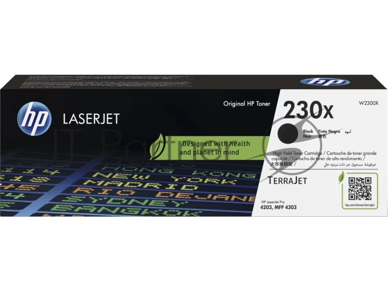 Картридж лазерный HP 230X Black Original LaserJet Toner Cartridge