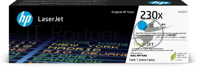 Картридж лазерный HP 230X Cyan Original LaserJet Toner Cartridge