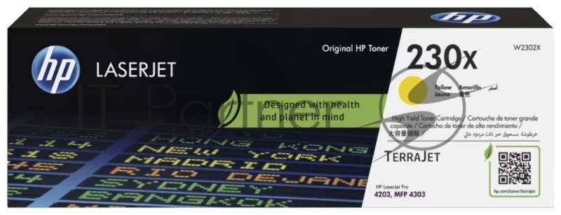 Картридж лазерный HP 230X Yellow Original LaserJet Toner Cartridge