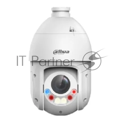 Уличная купольная PTZ IP-видеокамера Dahua DH-SD4E225Gb-HNR-A-PV1 TiOC с активным сдерживанием и ИИ 2Мп, 1/2.8” CMOS, моторизованный объектив 4.8~120мм (25x), видеоаналитика, ИК 100м, LED 50м, IP66