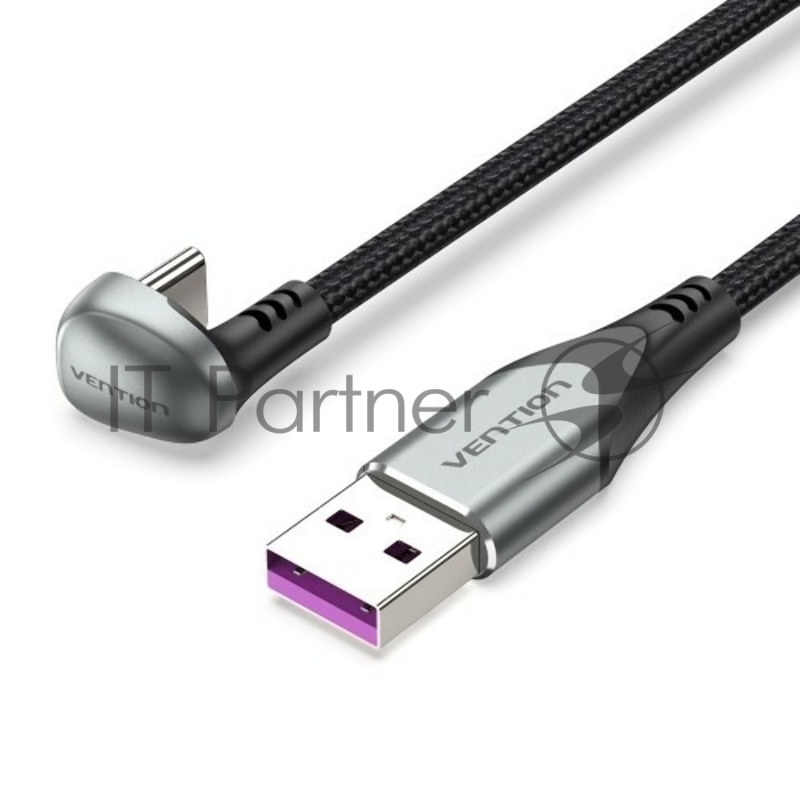 Кабель Vention USB 2.0 CM/AM 5A - 1м. U-образный