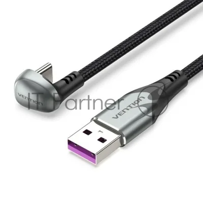 Кабель Vention USB 2.0 CM/AM 5A - 1м. U-образный