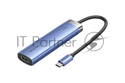 USB-разветвитель Vention TGESB, USB Type-C, USB/HDMI, USB Type-C