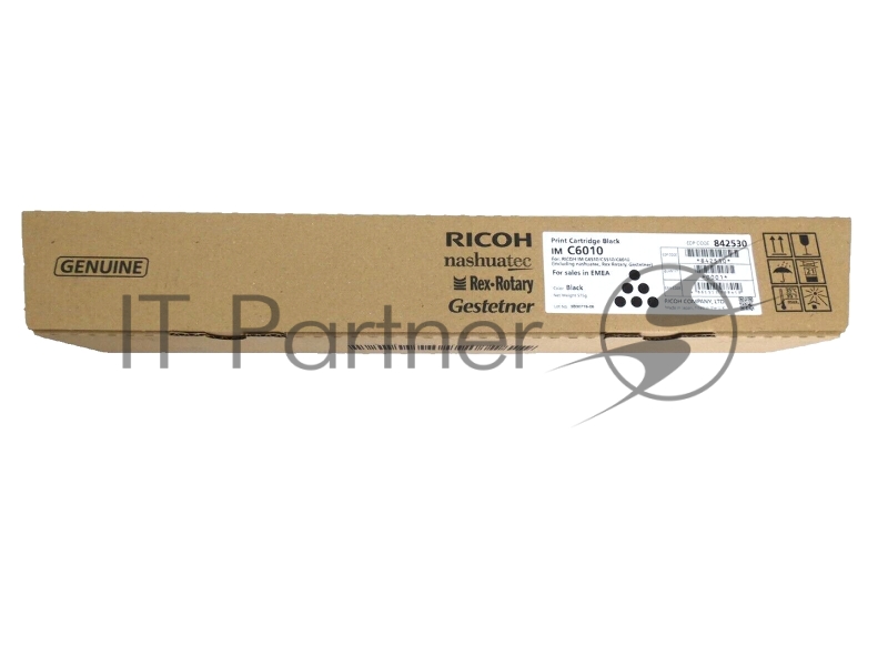 Тонер картридж черный IM C6010/Print Cartridge Black IM C6010