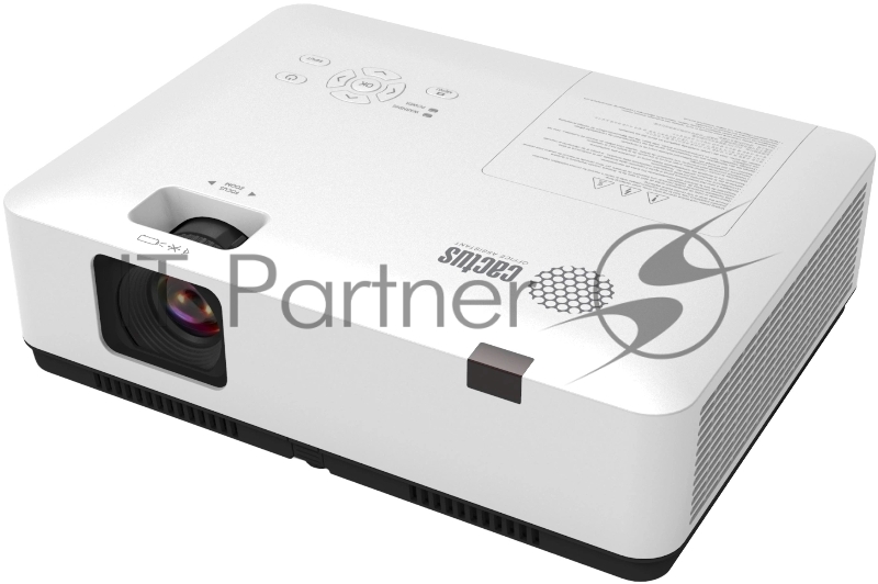 Проектор Cactus CS-S1.WT 3LCD 34000Lm LS 3400Lm ANSI (1024x768) 15000:1 ресурс лампы:10000часов 1xHDMI 4.5кг