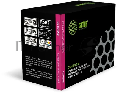 Картридж лазерный Cactus CS-C310XM (006R04370) пурпурный (5500 стр.) для Xerox C310/C315