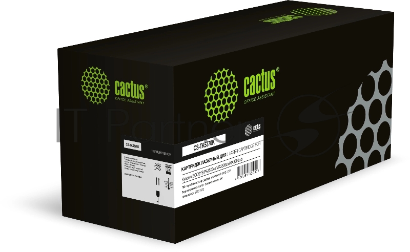 Картридж лазерный Cactus CS-TK5370K (TK-5370K) черный (7000 стр.) для Kyocera ECOSYS PA3500cx/MA3500cix/MA3500cifx