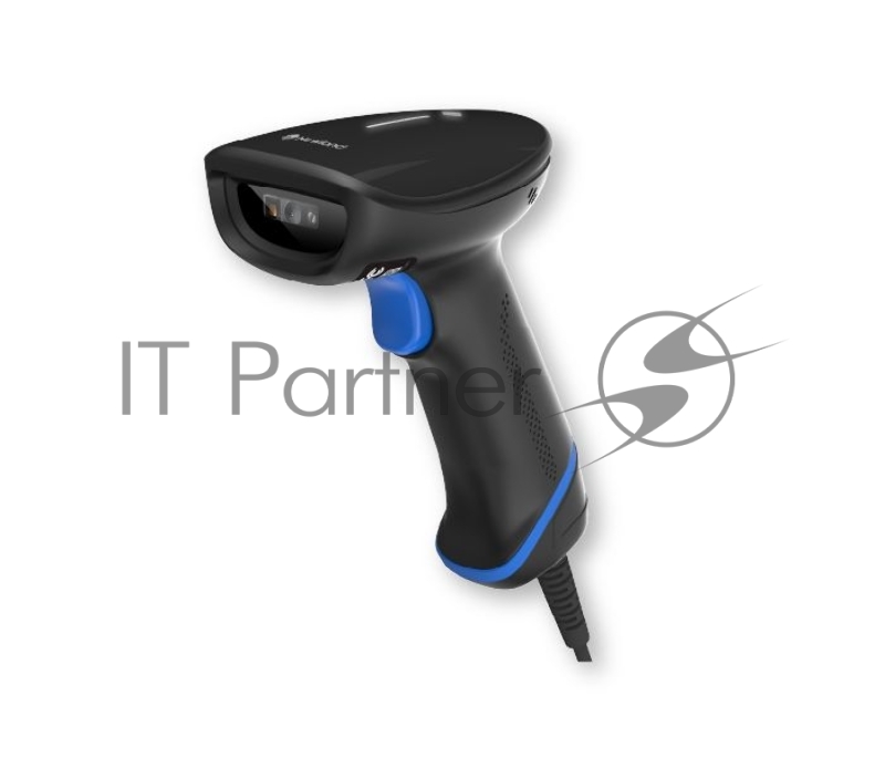 Сканер штрих-кода ручной Newland HR2000 2D имидж, проводной, RS232, USB, черный, без подставки