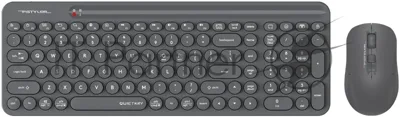 Комплект клавиатура+мышь A4Tech FStyler FG3300 Air2 беспроводной, USB, 2000 DPI, серый