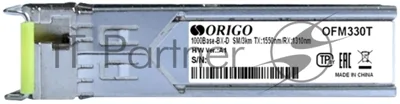 Трансивер ORIGO OFM330T/10KM WDM SFP Transceiver, 1000Base-BX-D, Simplex LC, TX: 1550nm, RX: 1310nm, Single-mode, 10KM